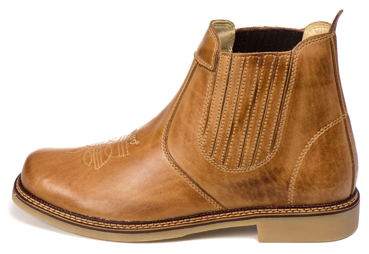 Botina Masculina Rodeio Couro Areia: Estilo, Conforto e Durabilidade Campero