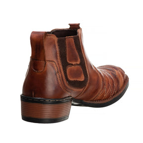 Kit Bota Country Escamada Pinhão e Cinto Muladeiro: Estilo Autêntico e Conforto