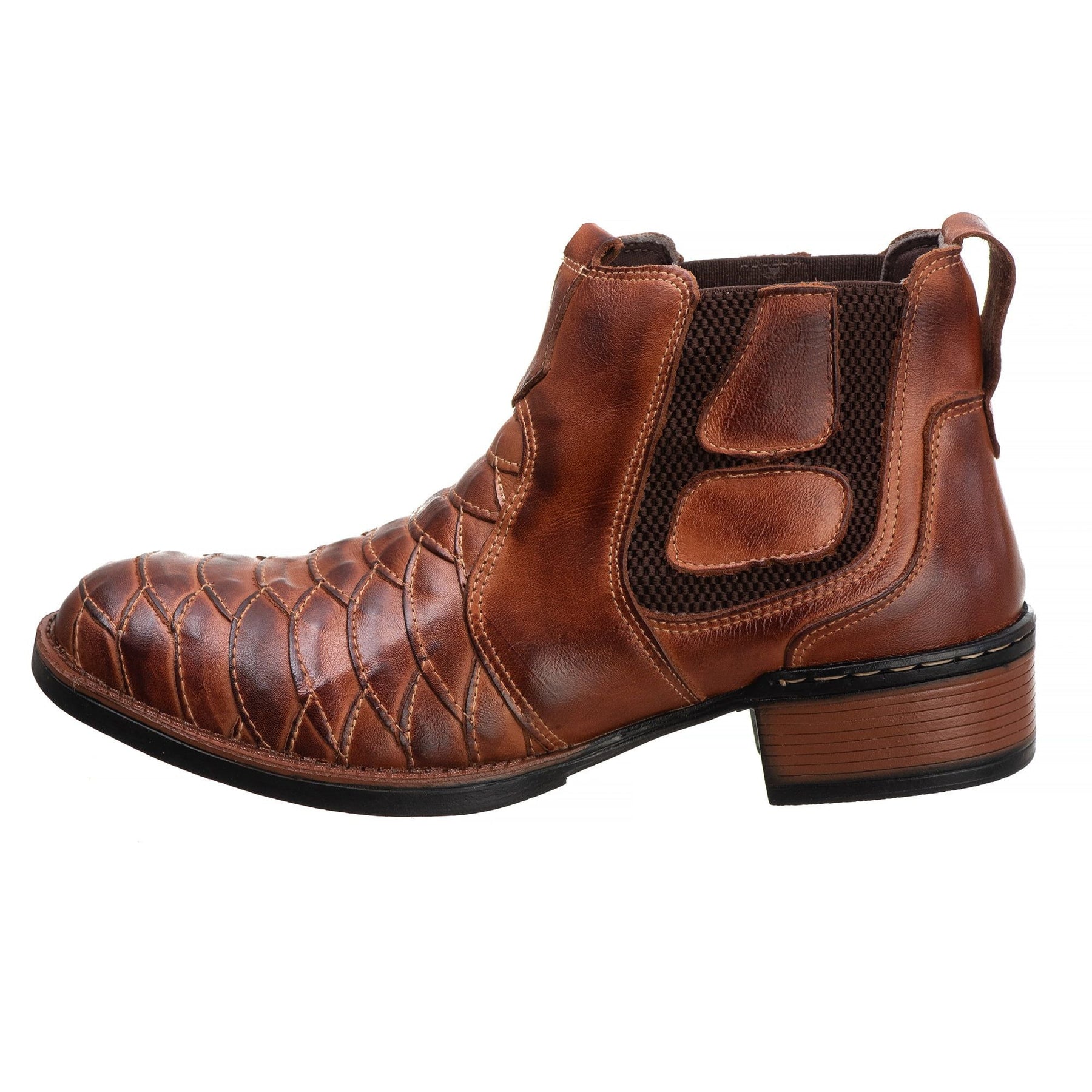 Kit Bota Country Escamada Pinhão e Cinto Muladeiro: Estilo Autêntico e Conforto
