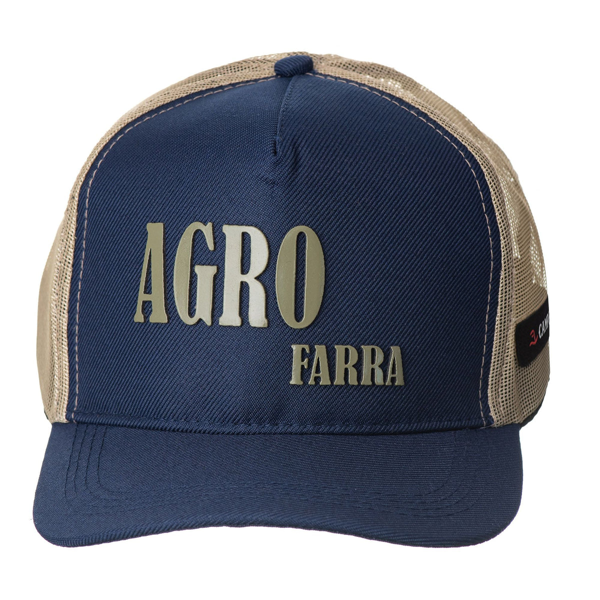 Boné Aba Curva Cowboy AgroFarra Rodeio Azul Campero: Estilo Autêntico