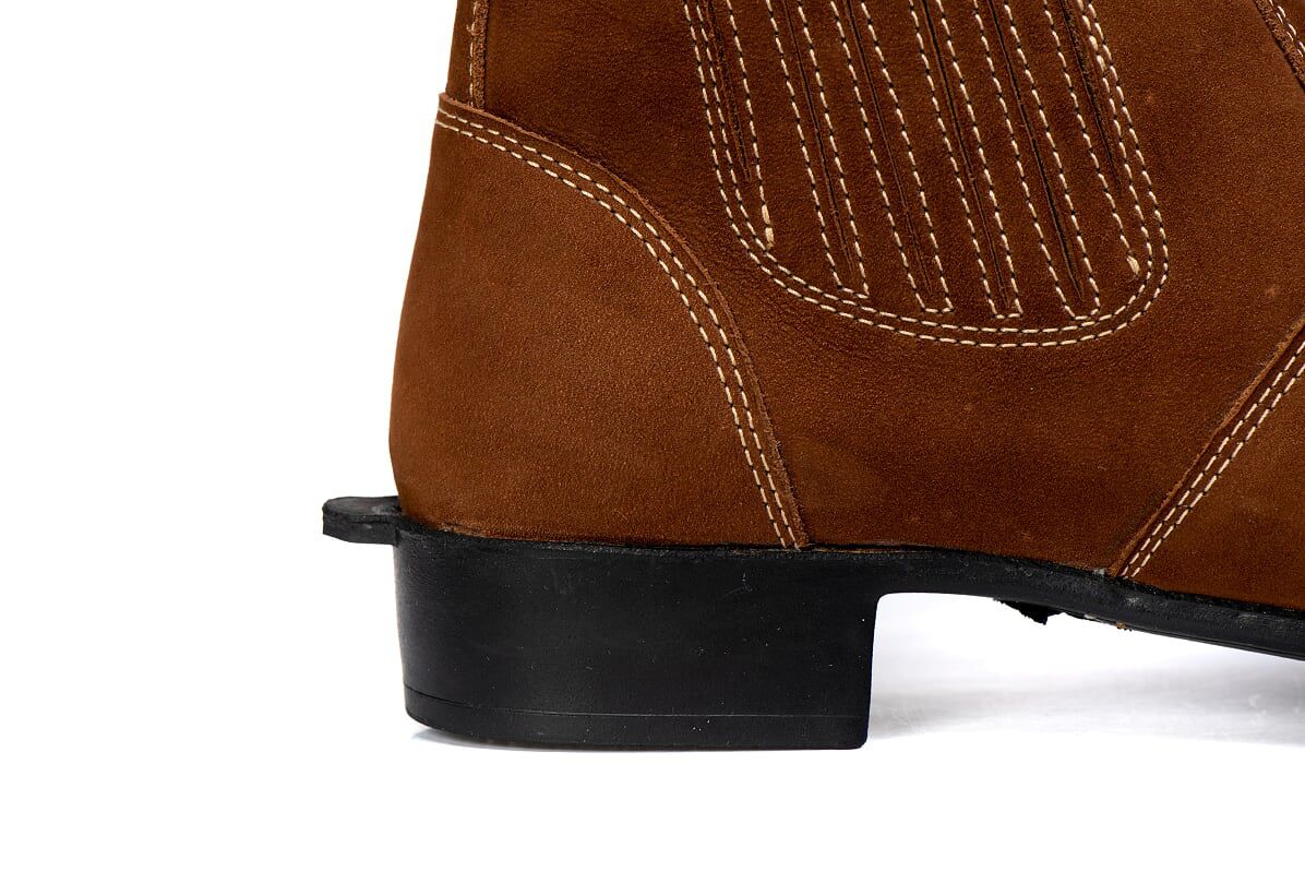 Botina Masculina Couro Nobuk Campero Ref 1100: Conforto e Estilo Country