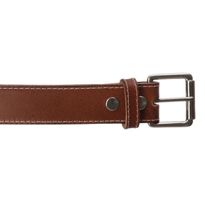 Kit Bota Texana Escamada Pinhão Couro Legítimo Masculina + Cinto Country Estilo Conforto