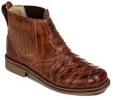Botina Masculina Rodeio Couro Latego Escamada Pinhão, Conforto e Estilo Duradouro
