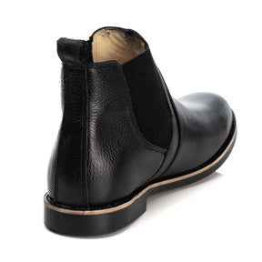 Bota Chelsea Masculina Couro Preto Botina Floter Ref 187