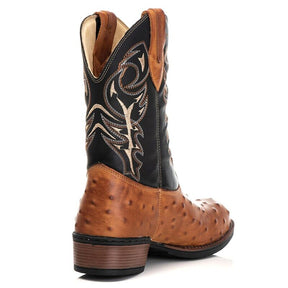 Bota Texana Avestruz Whisky Premium: Estilo Country Autêntico, Conforto e Durabilidade