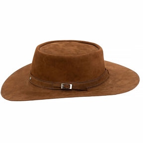 Chapéu Cowboy Gaúcho Country Couro Nobuk Terra: Estilo e Durabilidade