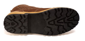 Bota Masculina Polo em Couro Nobuck Terra: Conforto e Estilo Country Duradouro