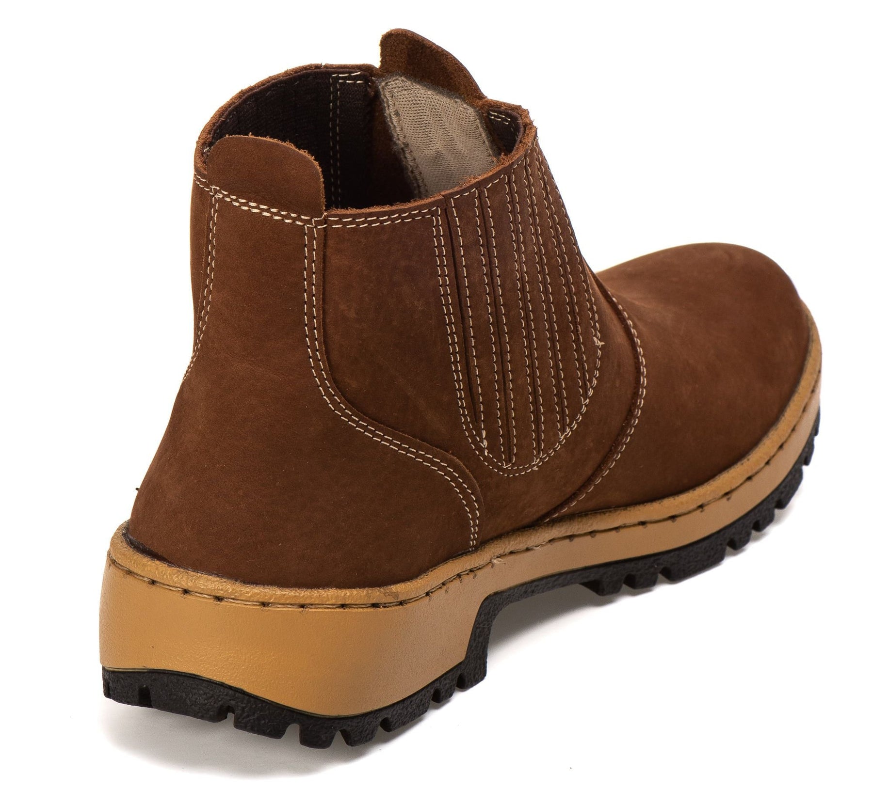 Bota Masculina Polo em Couro Nobuck Terra: Conforto e Estilo Country Duradouro
