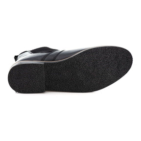 Bota Chelsea Masculina Couro Preto Botina Floter Ref 187